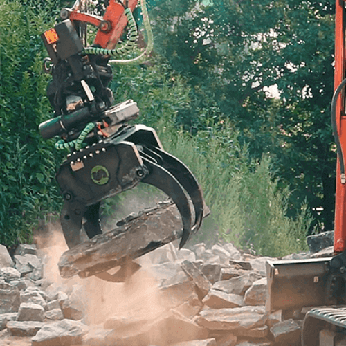 Steelwrist Multi Grapples | Model MGX-2 To MGX-26 | Width 10" To 29" inches | Machine Weight 6.6-17.6 Tons | For Excavators