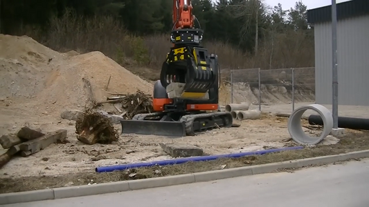 MB Crushers Sorting Grapple | Model MB-G600 S4 | Width 27.6" | Machine Size 6-12 Tons | For Excavators