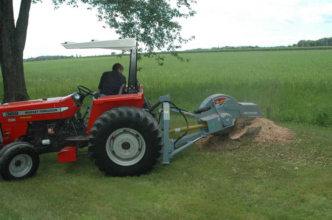 Baumalight | 3 Point Hitch Stump Grinder | 3P34 | 34" Rotor | 50-80 HP | For Tractor