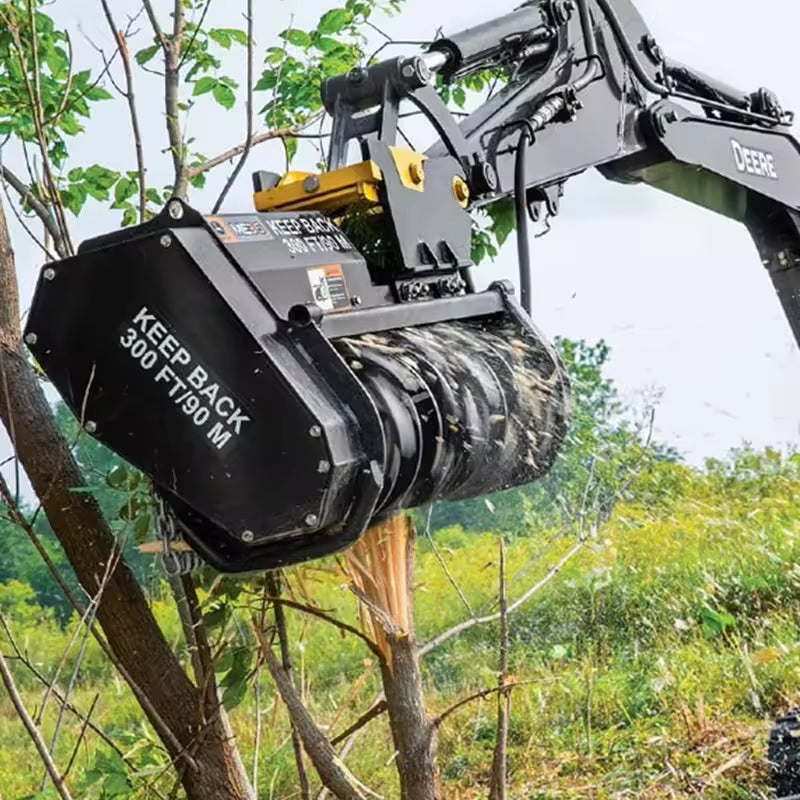 Paladin Bradco Mulcher HD | Cutting Width 36″ & 42″ | 28–60 GPM | 9–30 Ton | For Excavators