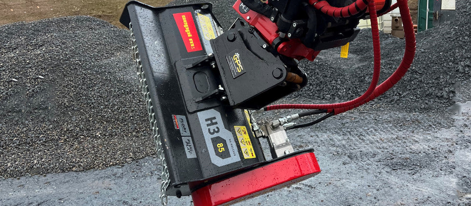 Seppi | Flail Mulcher | Model H3 125 | Working Width 49" Inches | Machine Size 6 To 10 Ton | For Excavators