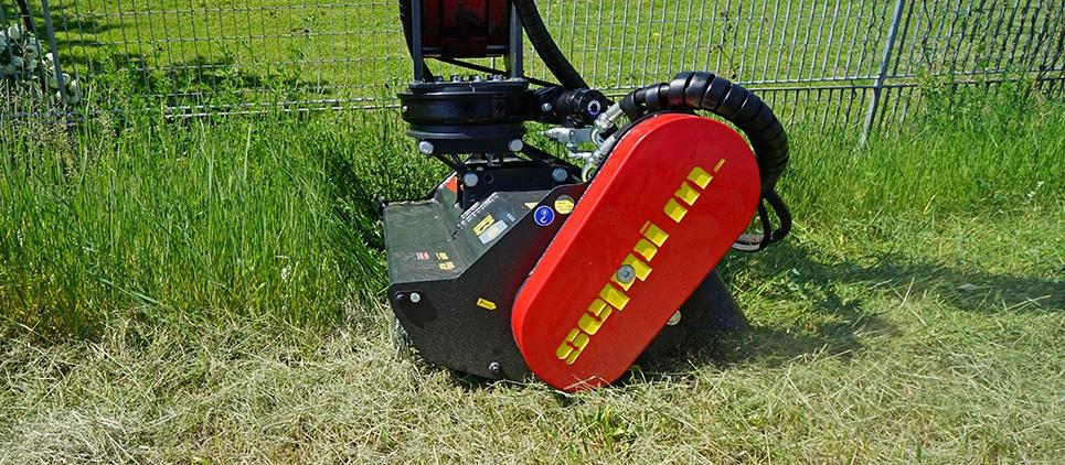 Seppi | Flail Mulcher | Model H3 125 | Working Width 49" Inches | Machine Size 6 To 10 Ton | For Excavators