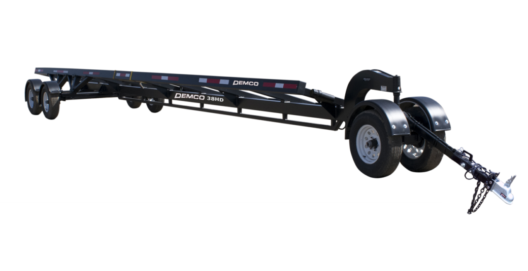 Demco | Heavy Duty Combine Header Transport Trailer | Model HT52HD | Dimension 62’ 6” | GVW 20,000 lbs | Horsepower 400 To 500 HP | For Tractor
