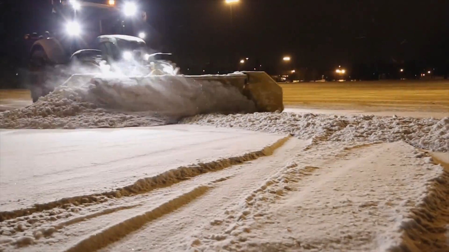 HLA Attachments | Snow Pusher Standard & Edge Flex | Models 5500 Series | Widths 12 To 18 Feet | Horsepower 90 To 200 HP | For Tractor