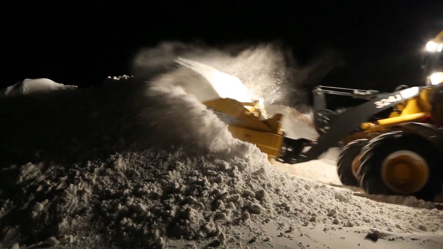 HLA Attachments | Snow Pusher Standard & Edge Flex | Models 5500 Series | Widths 12 To 18 Feet | Horsepower 90 To 200 HP | For Tractor