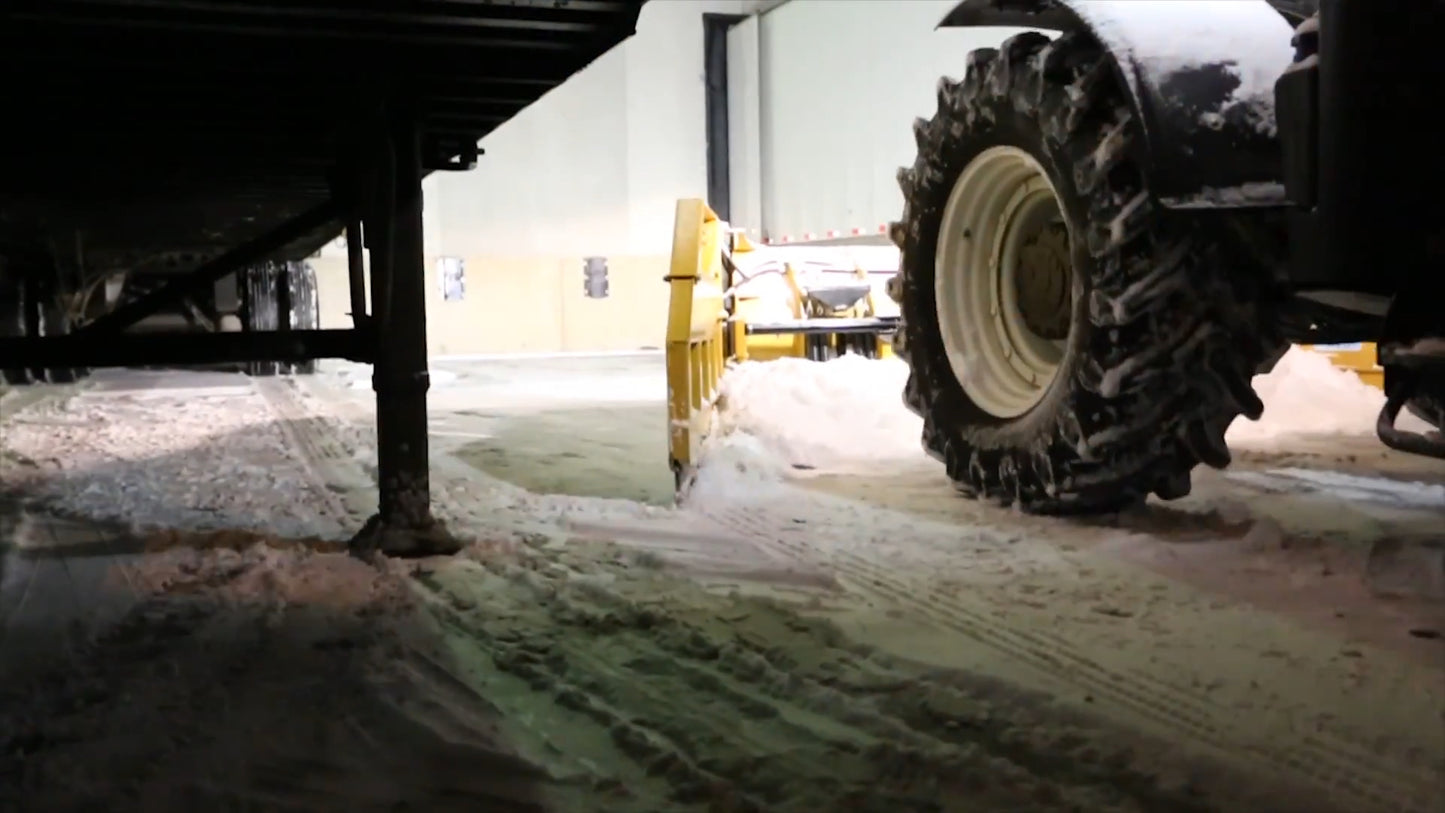 HLA Attachments 4500 Series Snow Pusher (Edge Flex) Less Mount | Width 10, 12 & 14 Feet | For Tractor