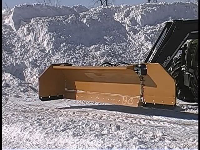 HLA Attachment Snow Wing Edge Flex Less Frame | Model 5203 Series | 9'-16' Multiple Width | For Tractor