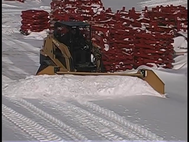 HLA Attachment Snow Wing Edge Flex Less Frame | Model 5203 Series | 9'-16' Multiple Width | For Tractor