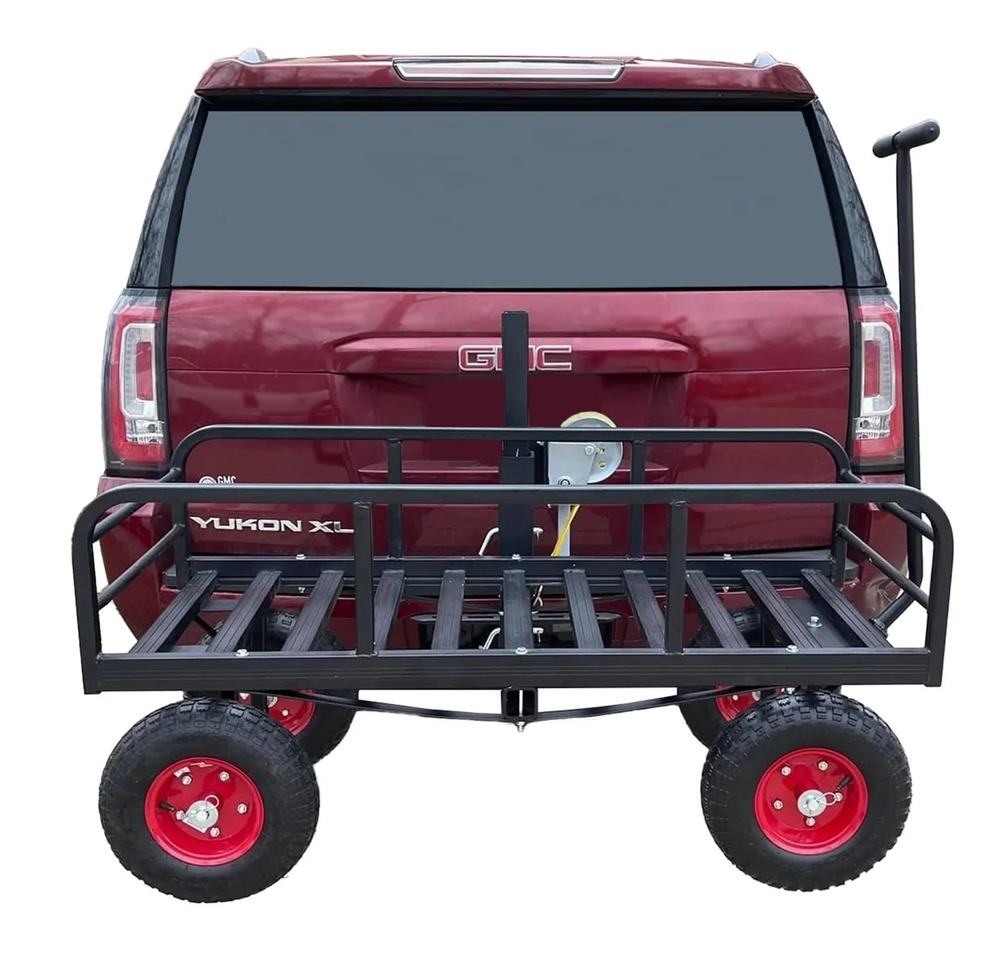 Great Day | Hitch-N-Go Cart | Model HNGC-350 | Width 48" | Capacity 350 lb | 13" Pneumatic Tires | Horsepower 15+ HP | For ATV, UTV, SUV, Truck