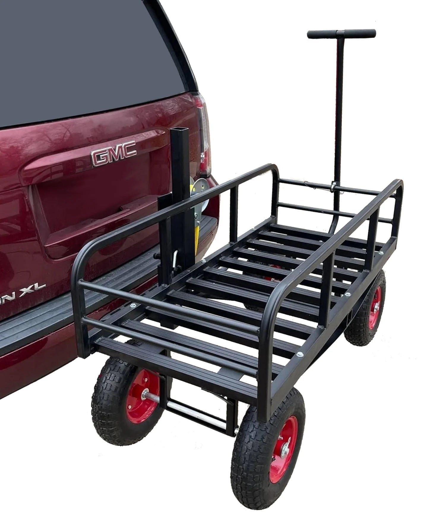 Great Day | Hitch-N-Go Cart | Model HNGC-350 | Width 48" | Capacity 350 lb | 13" Pneumatic Tires | Horsepower 15+ HP | For ATV, UTV, SUV, Truck