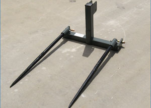 Worksaver | 3-Point Bale Spear | Model 830235 To 834100 | Lift Capacity 1,800–6,000 lbs | Horsepower 50 To 70 HP | For Tractors