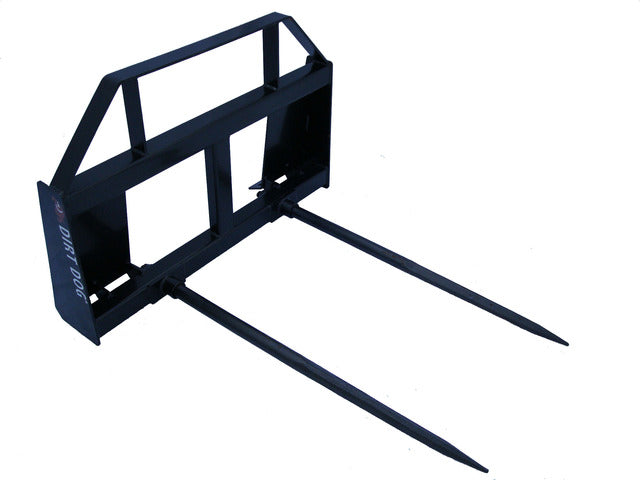 Dirt Dog Bale Spear | Model BSS & BSD | Height 21" & 30" inches | Hydraulic Flow Range 15-40 GPM | For Skid Steers