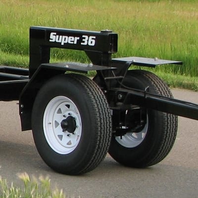 Sheyenne Manufacturing Header Trailer | Model 36–46 Ft | High‑Stability Header Transport | 40–75 HP | For Tractor & UTV
