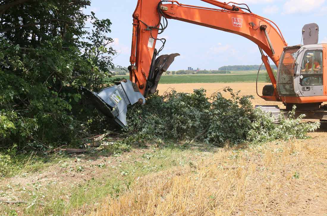 Baumalight Tree Saw | Model DXA530 & DXH752 | Blade Diameter 30" & 52" | Machine Size 4 To 22 Tons | For Excavators
