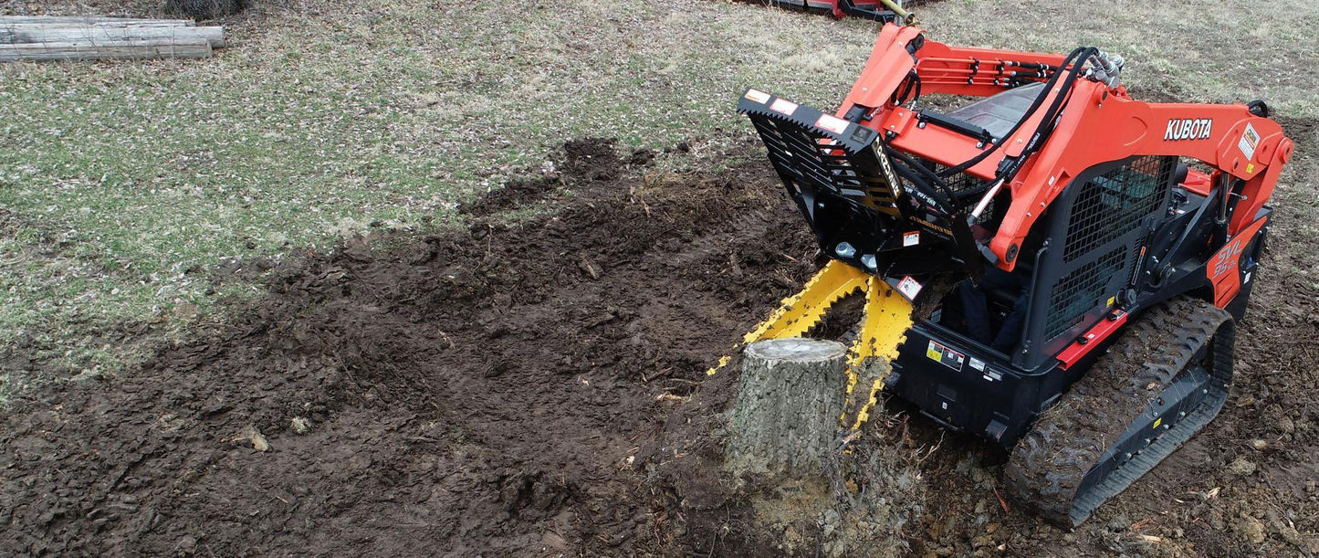 Danuser Intimidator Tree Puller | Width 46" | Oil Flow Range 30 GPM | For Skid Steers