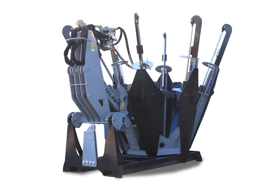 Baumalight 3-Point Hitch Tree Spade | Model PT650 | Opening Width 47" | Horsepower 80 To 100 HP | For Tractors