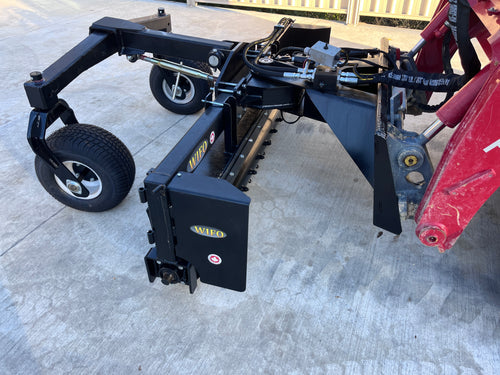 Wifo Equipment Harley Rake Power Rake | Model RA Series | Working Width 60"-84" | For Skid Steer