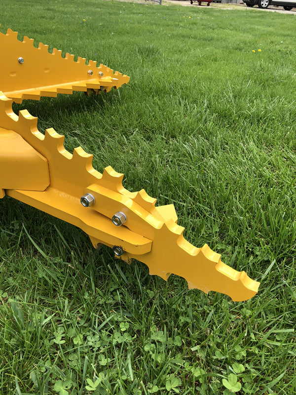 CL Fabrication Challenger Tree Puller | Width 38" inches | Oil Flow Range 15-25 GPM | For Skid Steers