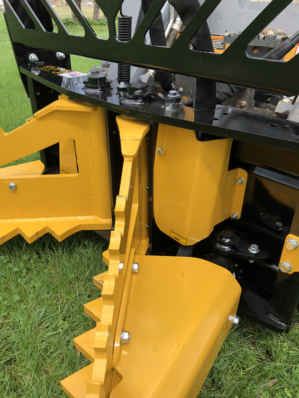 CL Fabrication Challenger Tree Puller | Width 38" inches | Oil Flow Range 15-25 GPM | For Skid Steers