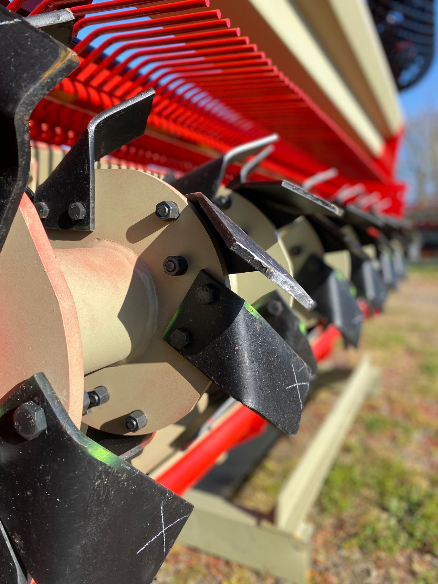 Rotadairon Stone Burier W/ Mesh Rollers & Hydraulic Offset | RDL Series | Working Width 59", 70", 78" & 98" | Horsepower 45-90 HP | For Tractors