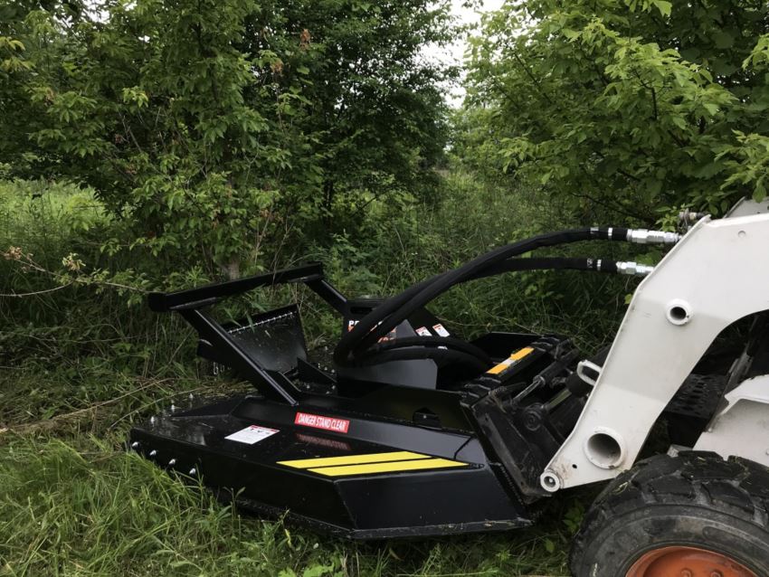 Premier Heavy Duty Industrial Grade Open Front Brush Cutter | Cutting Width 72" & 84" | AC-Series | For Skid Steers