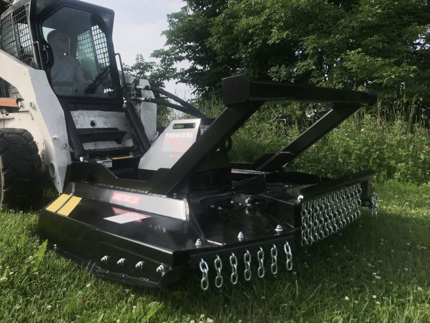 Premier Heavy Duty Industrial Grade Open Front Brush Cutter | Cutting Width 72" & 84" | AC-Series | For Skid Steers