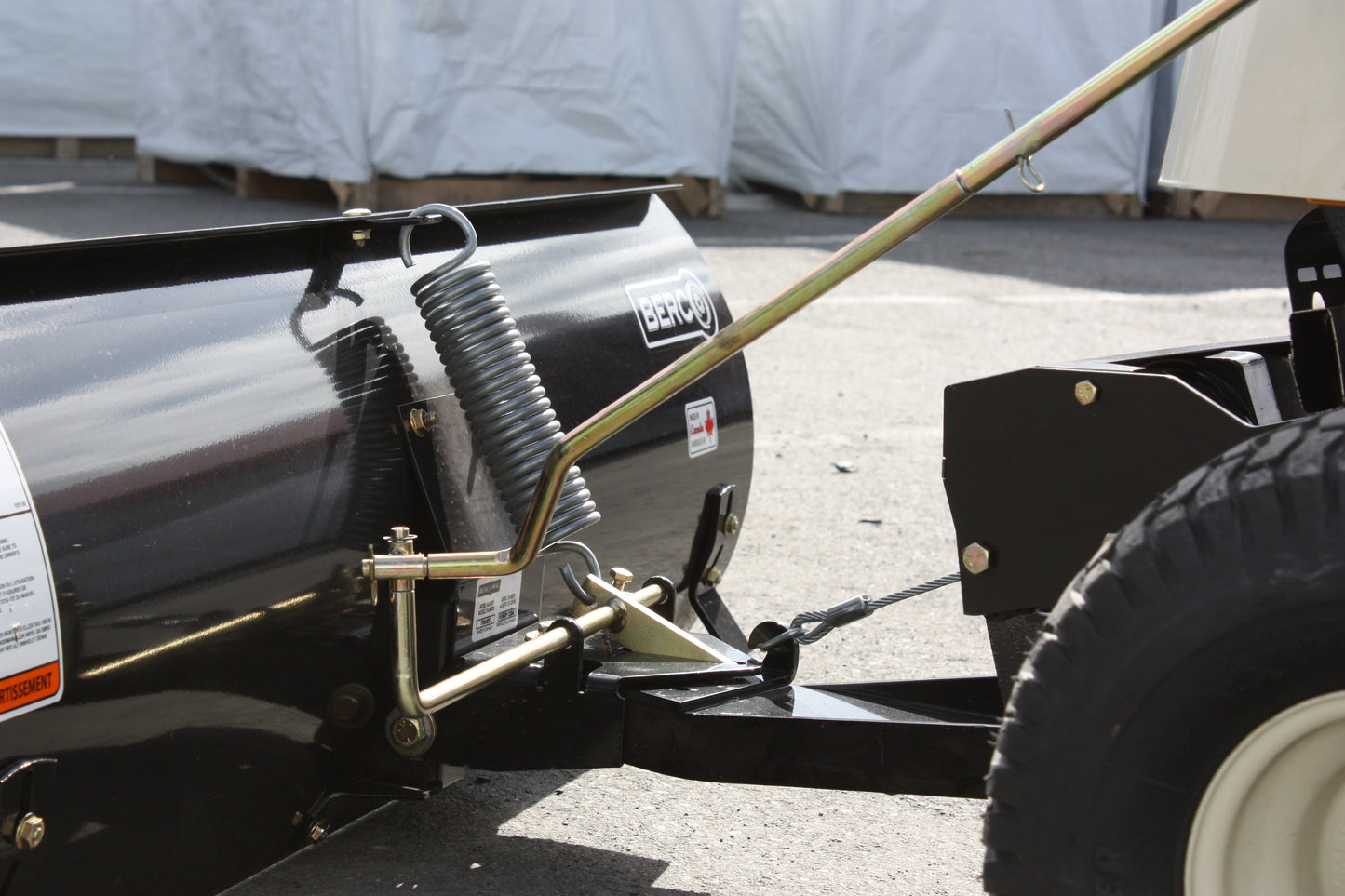 Bercomac Berco 48" Snow Blade | 13 to 24 HP | For Lawn & Garden Tractors
