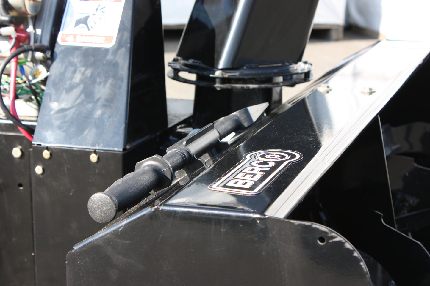 Bercomac 54" Premium Snowblower With "Skid Steer" Style Attach For Compact & Agricultural Tractor