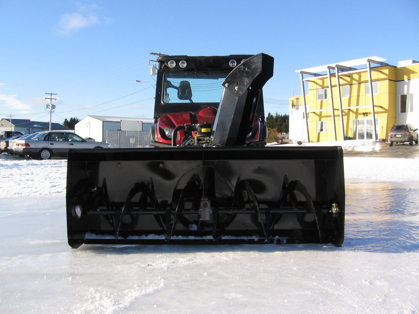 Bercomac Universal Mount 66" Vantage Snowblower | Engine 22 HP Honda | For ATV/UTV