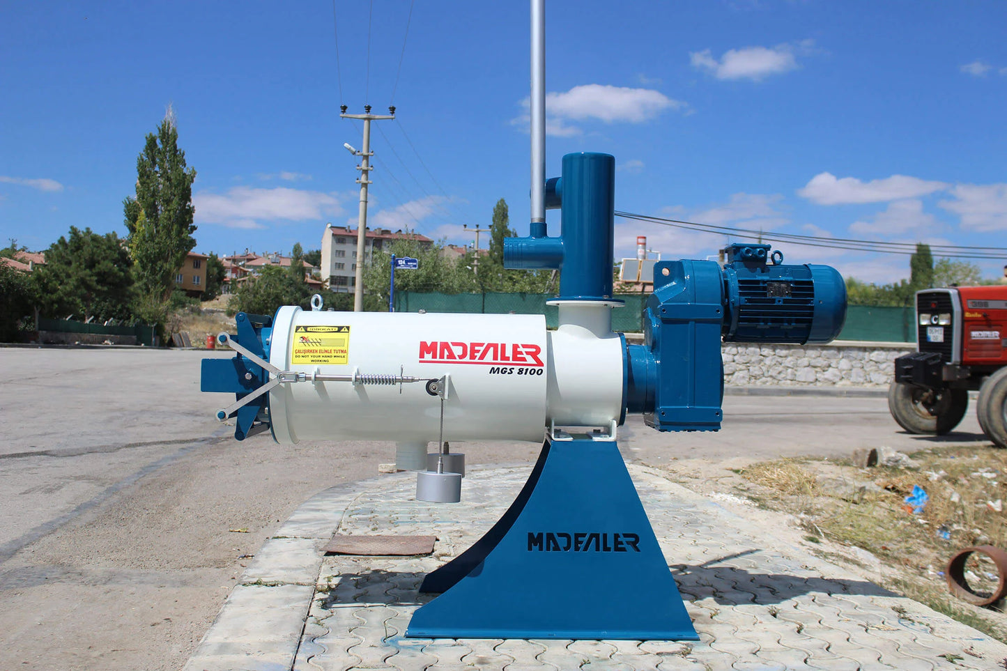 Madenler Manure Separator | MGS Series | Capacity 25-60 m³/hour | Engine Power 5.5kW To 7.5kW
