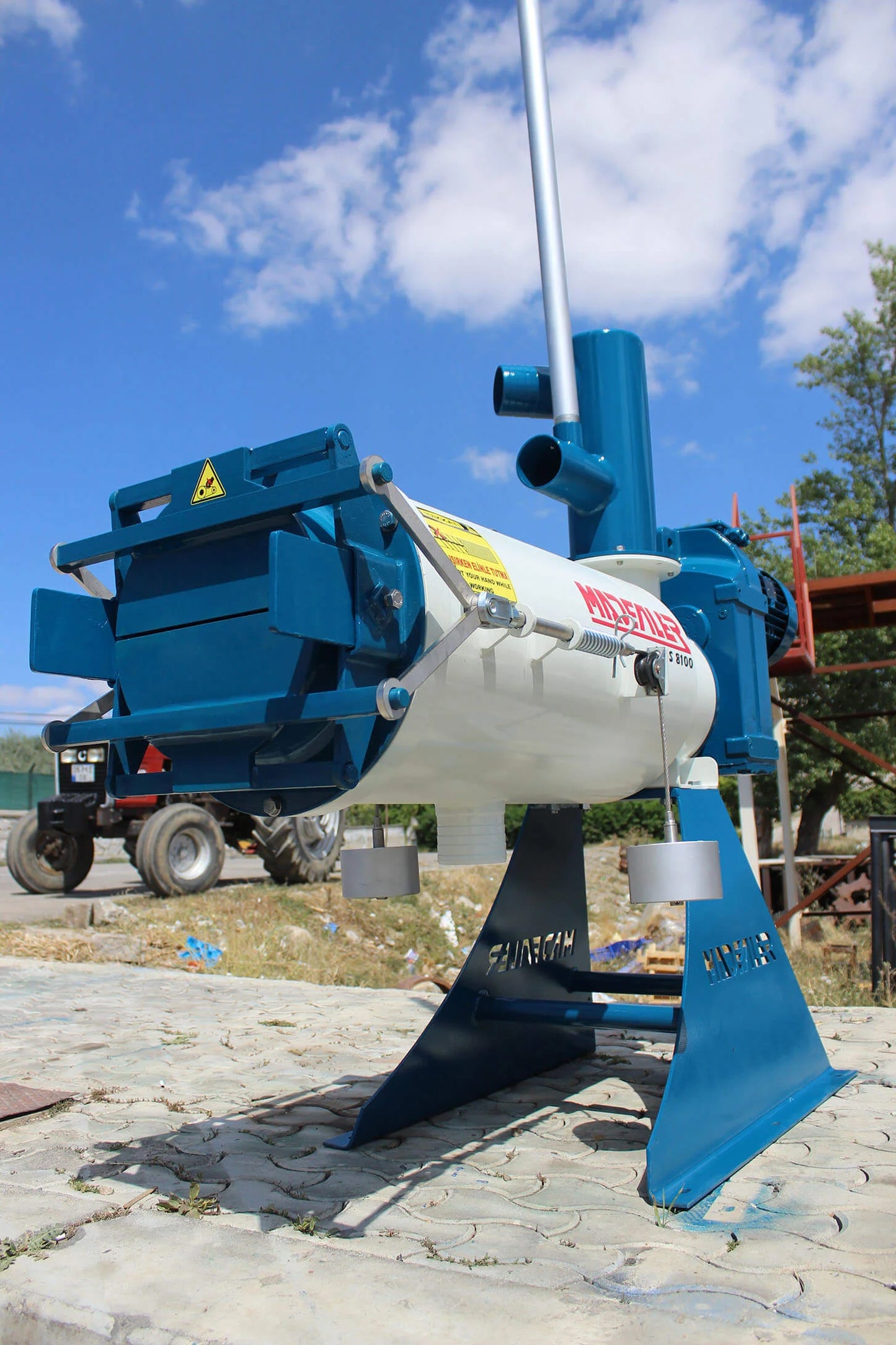 Madenler Manure Separator | MGS Series | Capacity 25-60 m³/hour | Engine Power 5.5kW To 7.5kW