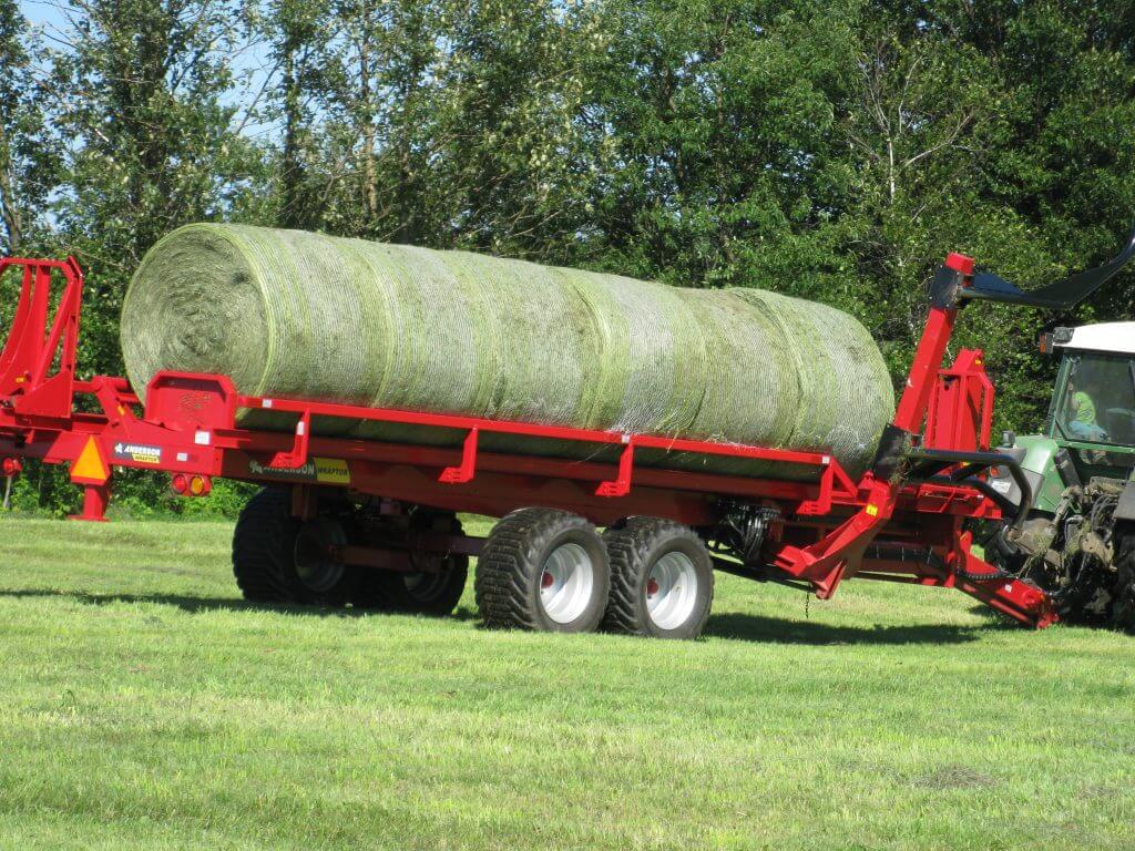 Anderson Wraptor (Wrapper + Trailer) | Wrapper Width 115" | Trailer Width 100" | Horsepower 100+ HP | For Tractors