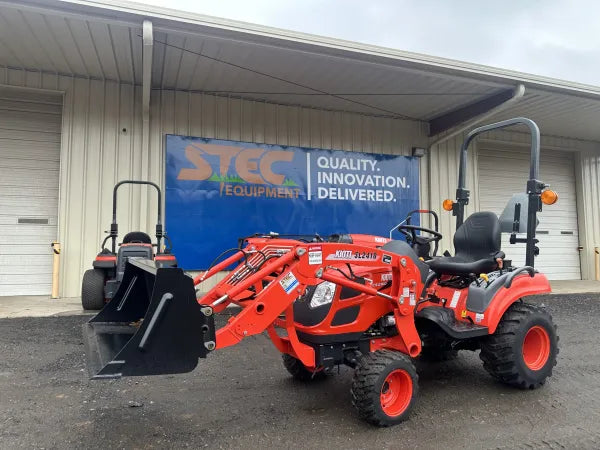 KIOTI | Hydrostatic Compact Tractor with Loader | CS Series | CS2510 | 46.7" Width | 24.5 HP | For Compact Farming & Landscaping
