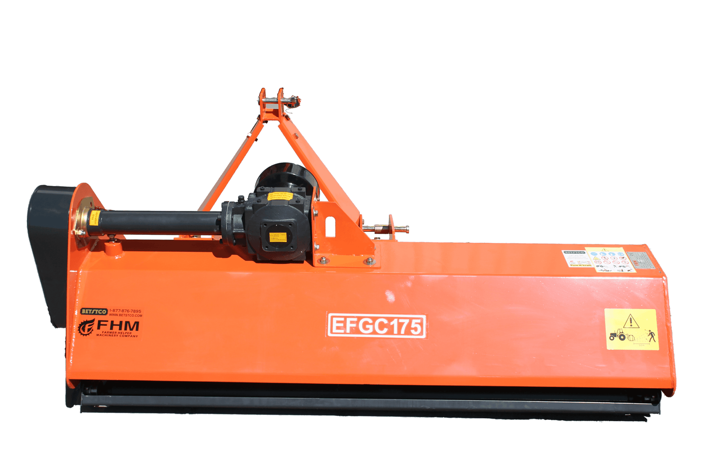 Farmer Helper | Heavy Duty Flail Mower | Model EFGC Series | Width 41" To 77" | Horsepower 20 To 65 HP | For Tractors