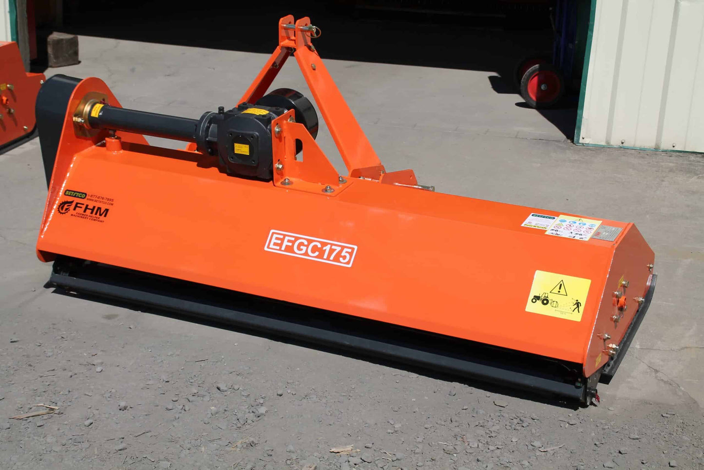 Farmer Helper | Heavy Duty Flail Mower | Model EFGC Series | Width 41" To 77" | Horsepower 20 To 65 HP | For Tractors