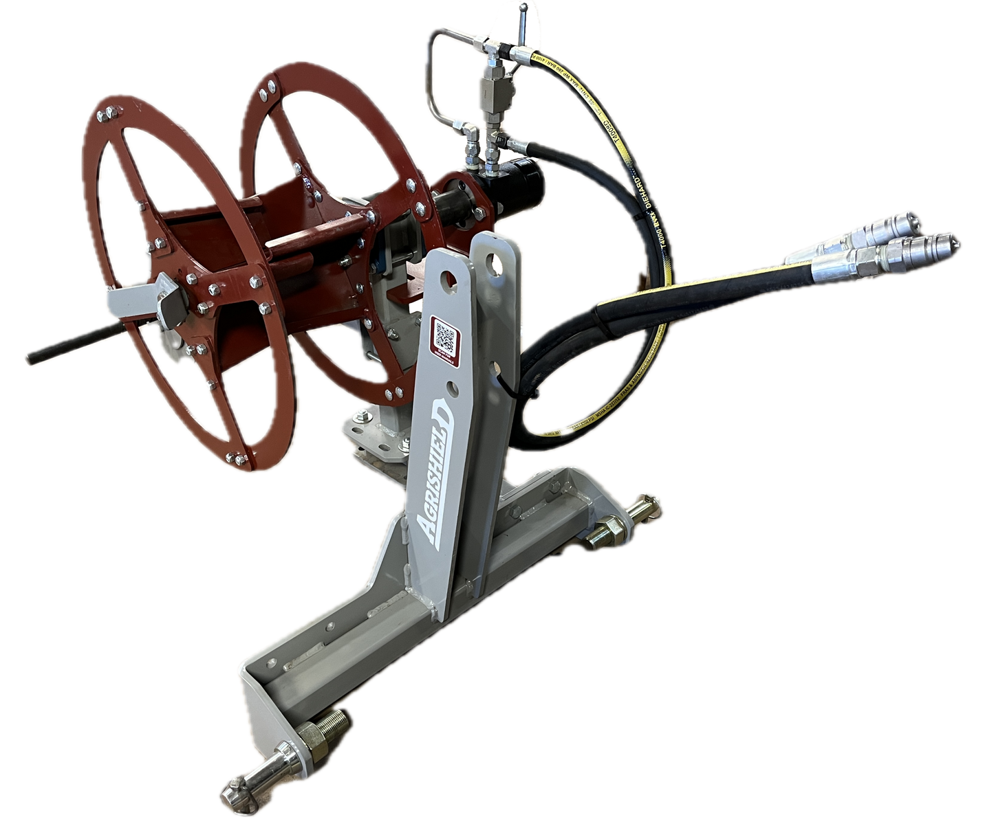 Agrishield Jr Wire Winder | Core Size 24" | Horsepower 15-30 HP | For Tractors