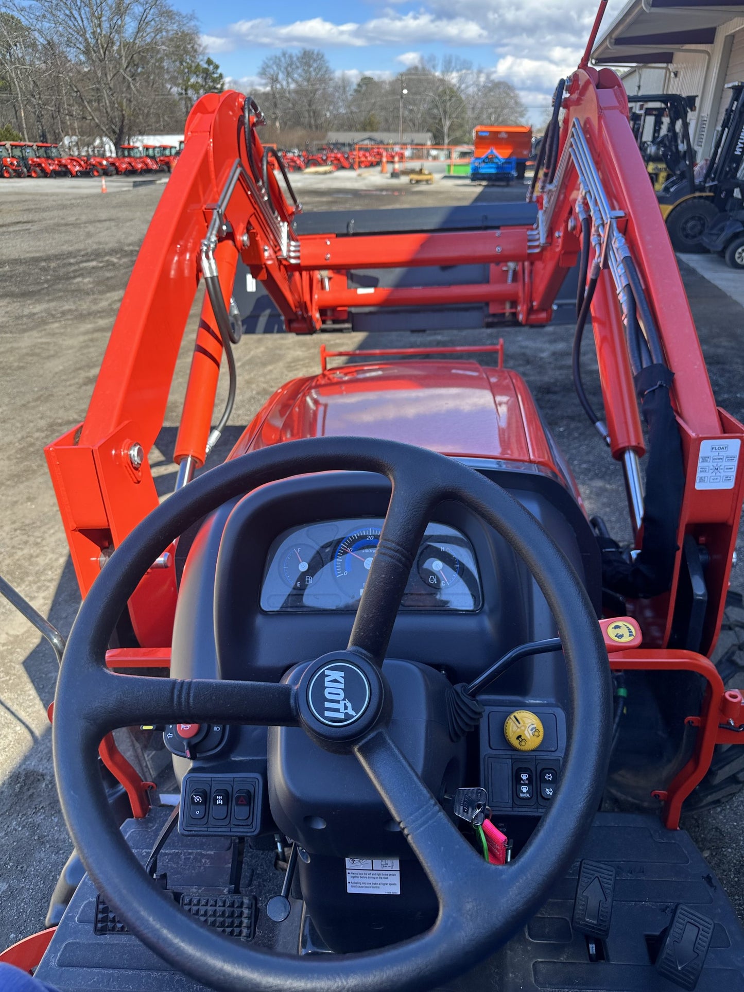 KIOTI | Hydrostatic Tractor | NS4710 | 67.1" Width | 45 HP | For Agricultural and Landscaping