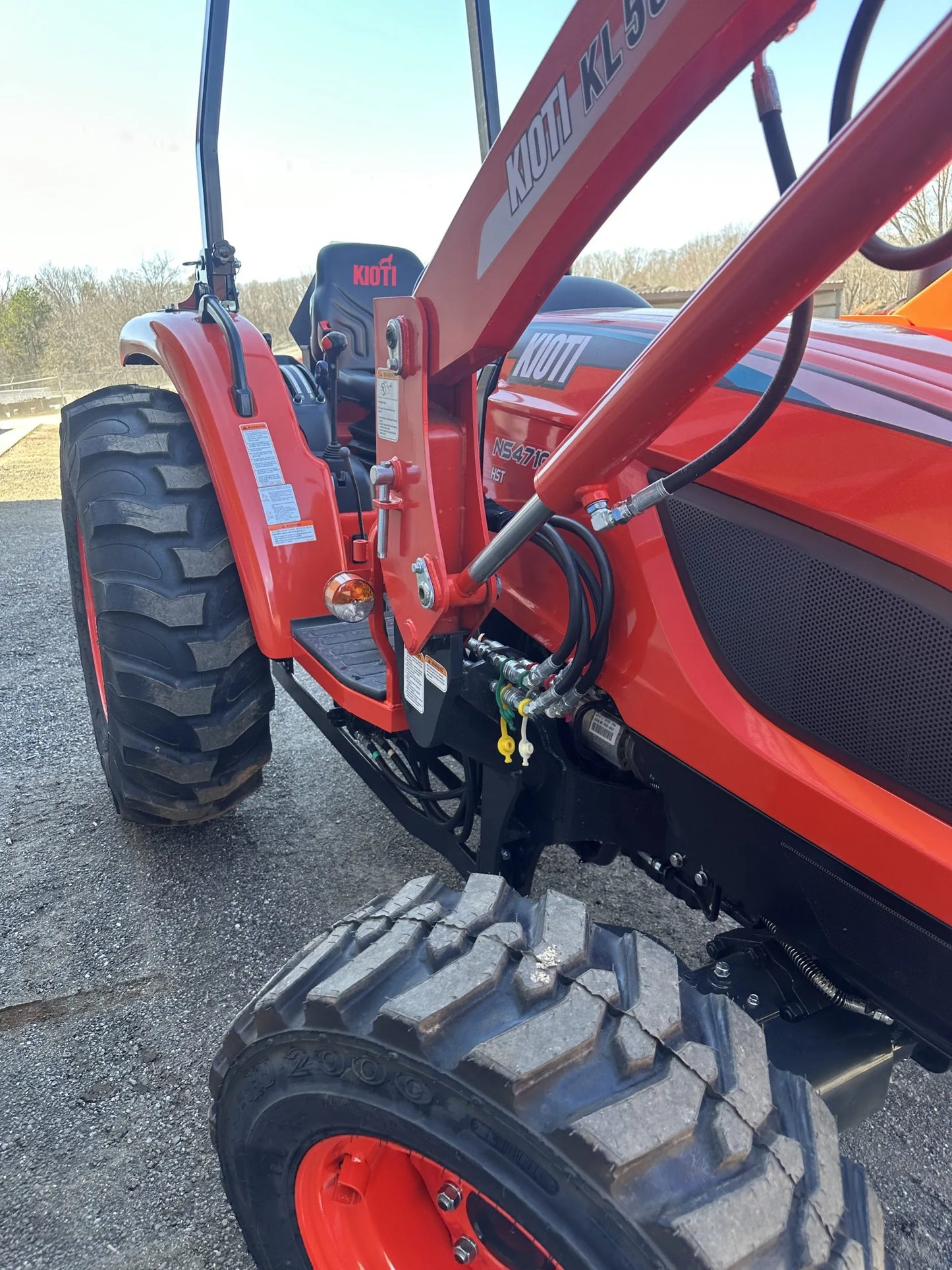 KIOTI | Hydrostatic Tractor | NS4710 | 67.1" Width | 45 HP | For Agricultural and Landscaping
