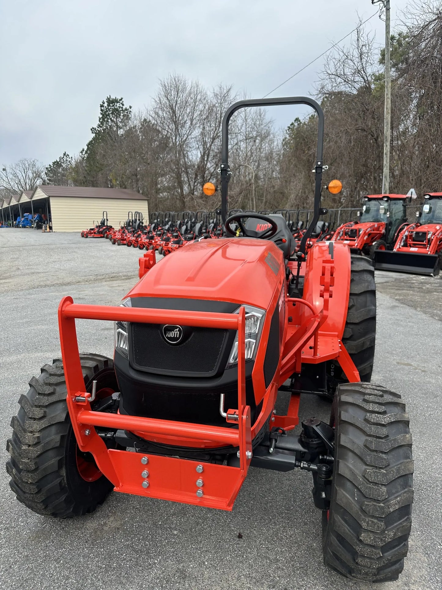 KIOTI | Manual Tractor | DK4520 | 62.8" Width | 44.9 HP | For Agricultural and Landscaping Tasks