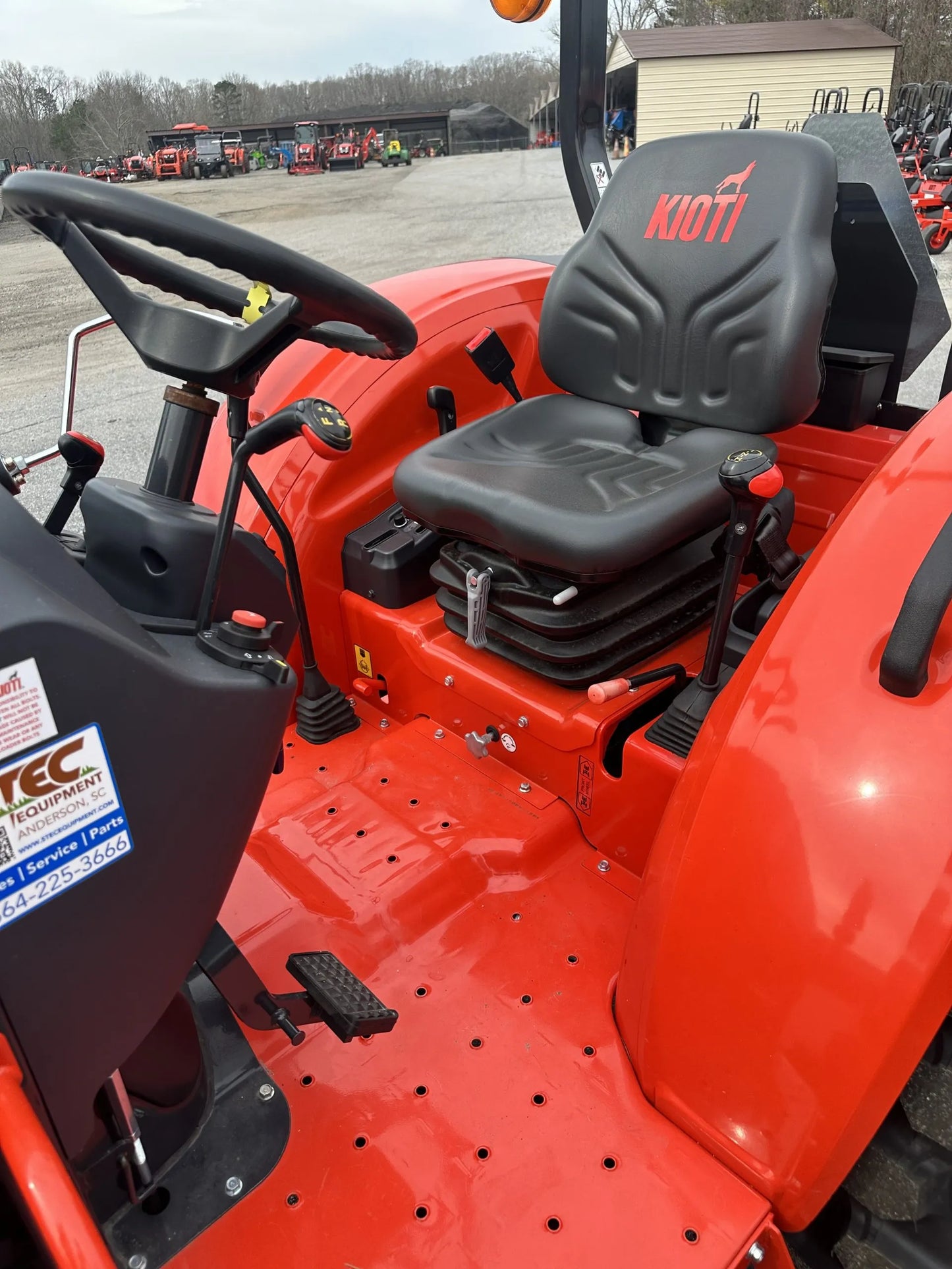 KIOTI | Manual Tractor | DK4520 | 62.8" Width | 44.9 HP | For Agricultural and Landscaping Tasks