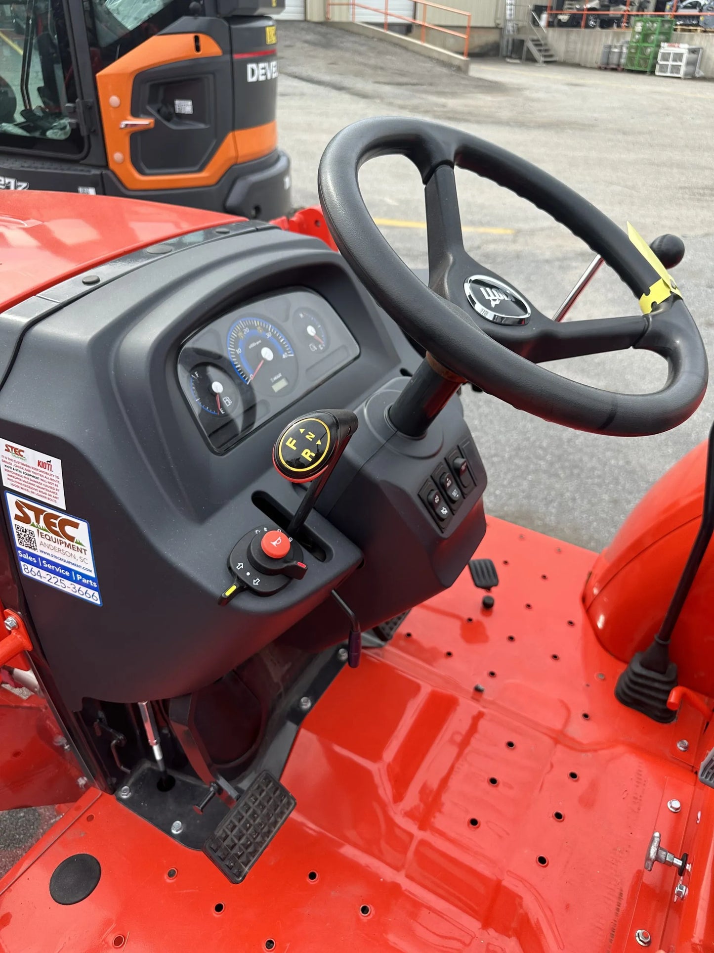 KIOTI | Manual Tractor | DK4520 | 62.8" Width | 44.9 HP | For Agricultural and Landscaping Tasks