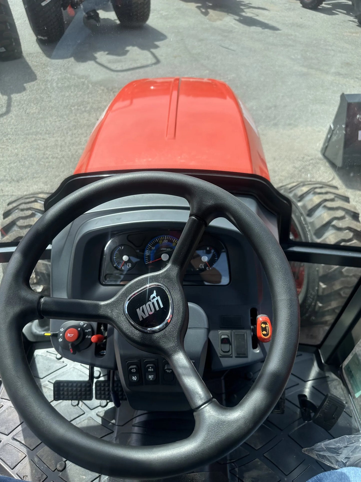 KIOTI | Hydrostatic Cab Tractor | DK5320SE | 62.8" Width | 50.3 HP | For Agricultural and Landscaping Tasks