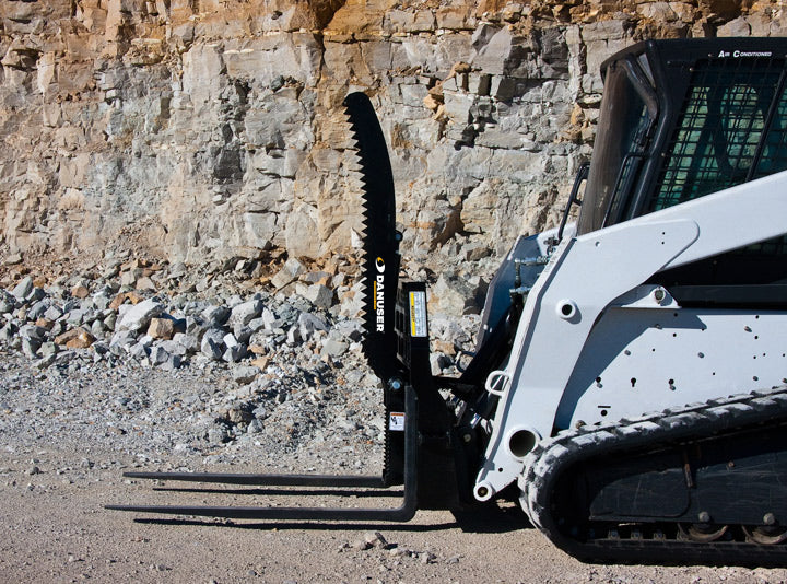 Danuser Pallet Fork Grapple Kit | Maximum Opening 55" | Oil Flow Range 10-25 GPM | For Skid Steers