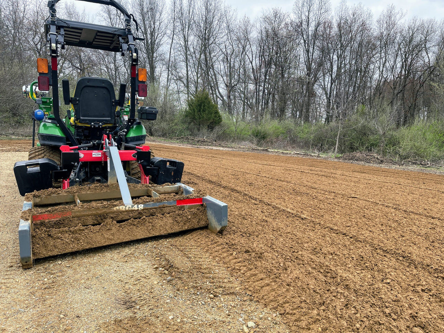 Dirt Dog CRG Compact Road Grader | CRG Series | Working Width 48" & 60" | Horsepower 20-25 HP | For Tractor