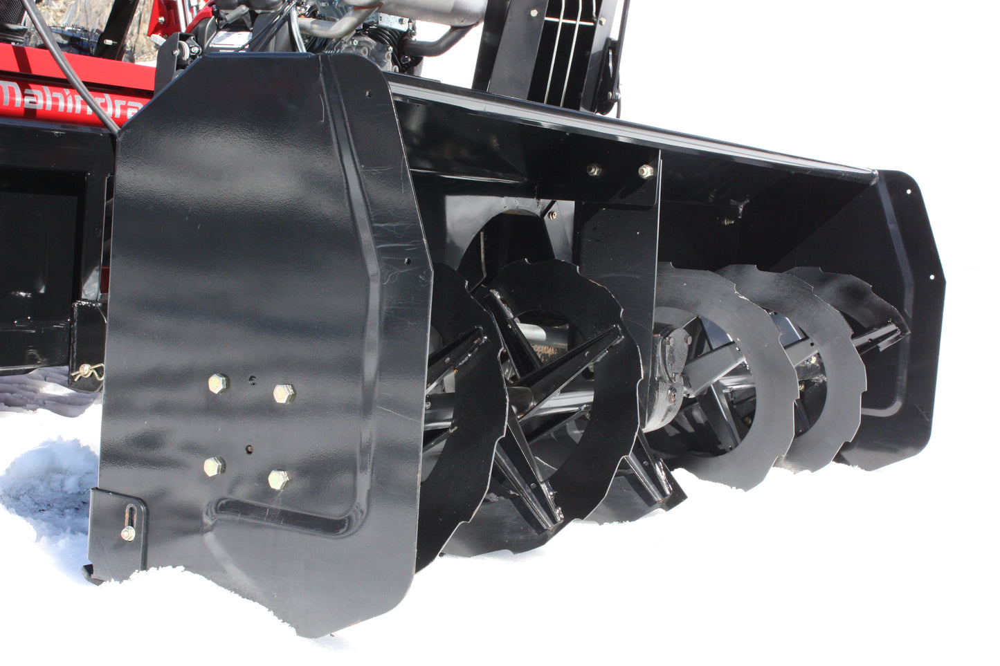 Bercomac 54" Premium Snowblower With "Skid Steer" Style Attach For Compact & Agricultural Tractor