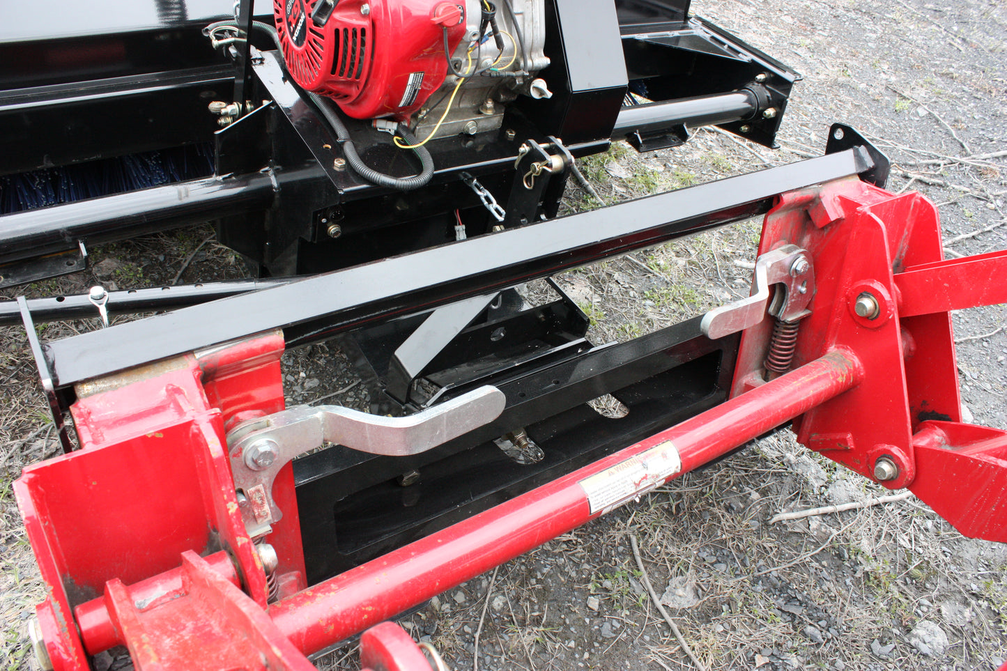 Bercomac 60" Rotary Broom With "Skid Steer" Style Attach | Weight 540 lbs | For Compact & Agricultural Tractor