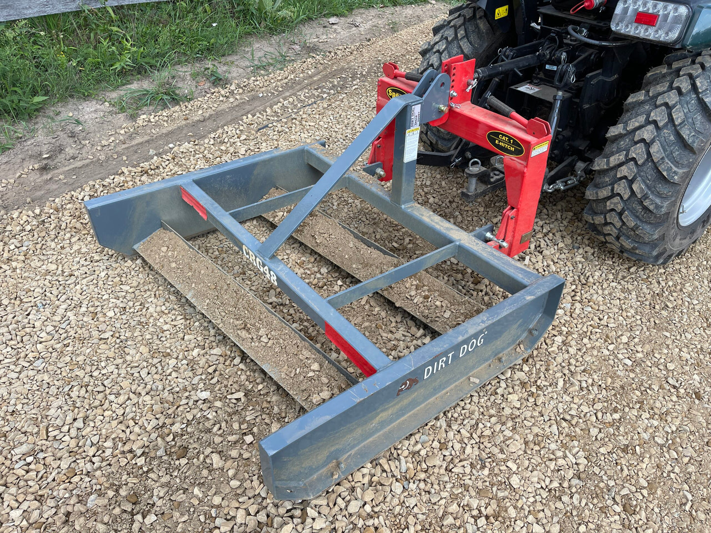 Dirt Dog CRG Compact Road Grader | CRG Series | Working Width 48" & 60" | Horsepower 20-25 HP | For Tractor