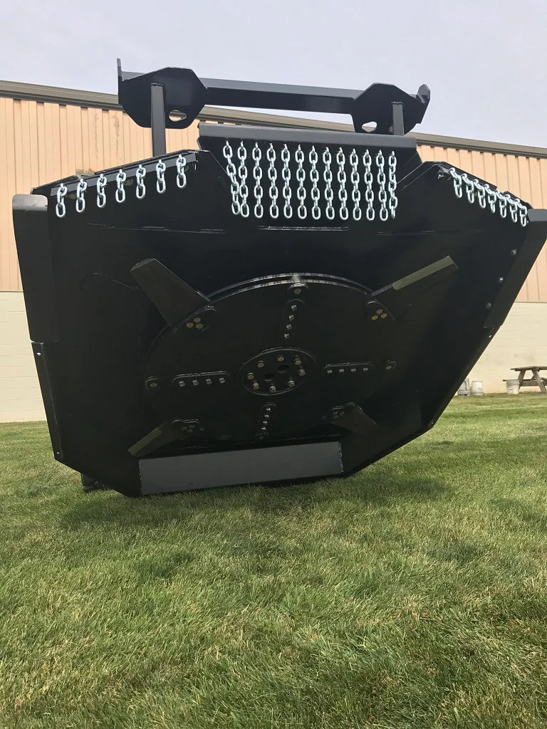 Premier Heavy Duty Industrial Grade Open Front Brush Cutter | Cutting Width 72" & 84" | AC-Series | For Skid Steers