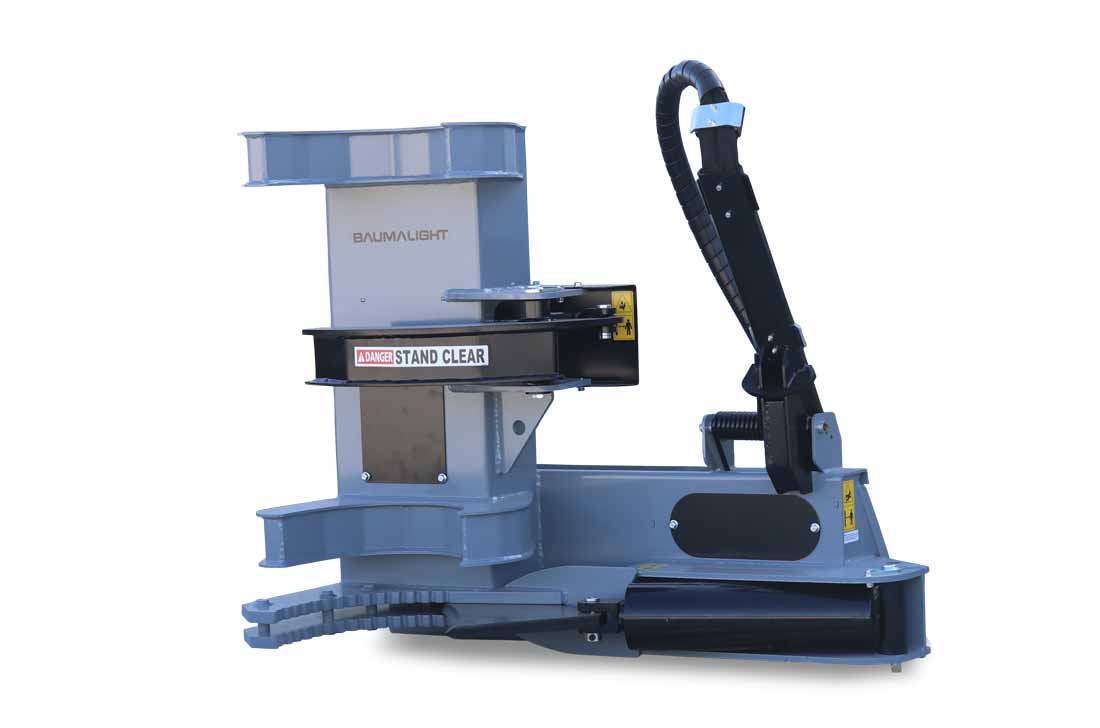 Baumalight Tree Shear With Buncher | Model ISH/ISR Series | Limb Cutting Size 10" & 12" | Hydraulic Flow 10 To 60 GPM | For Skid Steers