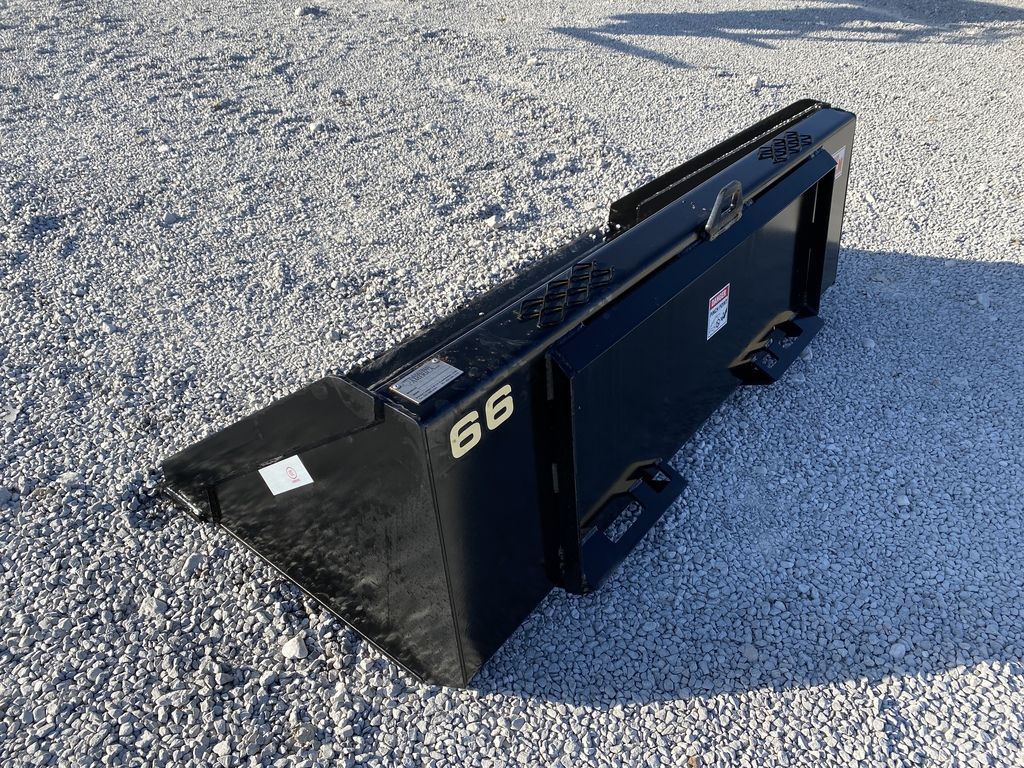 Industrias America Bucket | Width 66" | Height 21.5" | Hydraulic Flow Range 15 To 25 GPM | For Skid Steers